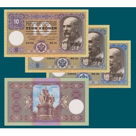 10 Kronen Franc Jozef I. anulat